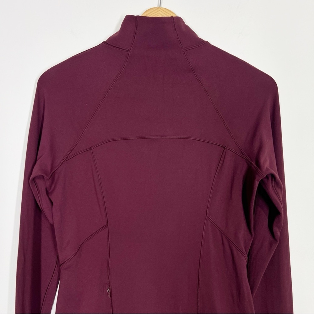 Lululemon Outrun the Elements 1/2 Zip Garnet - Picture 9 of 11